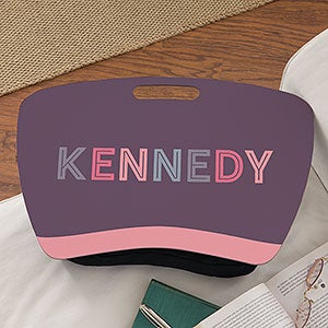 Girls Colorful Name Personalized Lap Desk - 24138