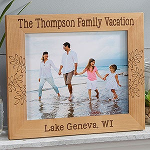 Create Your Own Engraved Horizontal Picture Frame 8x10 - 24272-LH