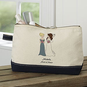 philoSophie's® Bridal Party Personalized Navy Makeup Bag - 24315-N