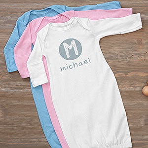 Youthful Name For Him Personalized Baby Gown - 24497-G