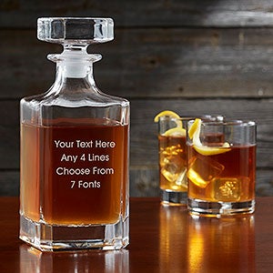 Write Your Own Personalized Royal Decanter - 24706