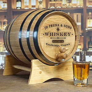 Personalized 5 Liter Whiskey Barrel - 25452D-5