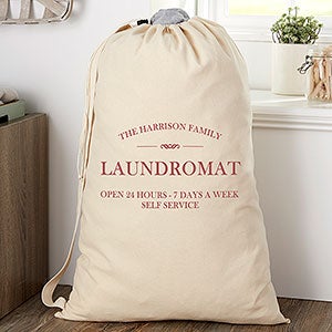 Farmhouse Personalized Laundry Bag - 25969