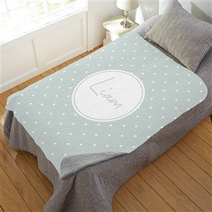 Simple and Sweet Personalized Baby 50x60 Quilted Blanket - 26206-Q