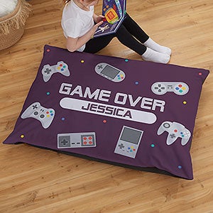 Gaming Personalized Floor Pillow - 30x40 - 26555-L