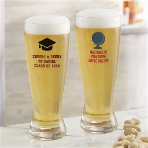 Choose Your Icon Personalized Graduation 23oz. Pilsner Glass - 26569-P