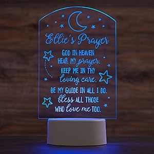 Goodnight Prayer Personalized LED Sign - 27067