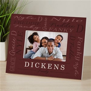 Family Is Everything Personalized 4x6 Tabletop Frame - Horizontal - 27281-TH