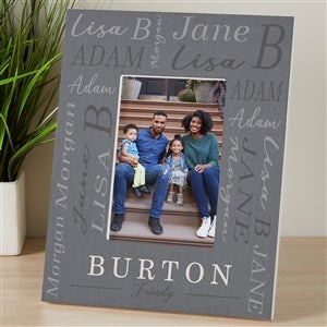 Family Is Everything Personalized 4x6 Tabletop Frame - Vertical - 27281-TV