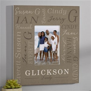 Family Is Everything Personalized 5x7 Wall Frame - Vertical - 27281-WV