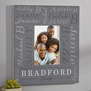 Family Is Everything Personalized Wall Frame- Vertical - 27284-V
