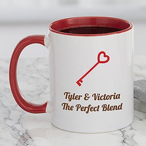 Choose your Icon Personalized Wedding Coffee Mug 11 oz.- Red - 27309-R