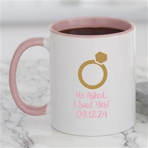Choose your Icon Personalized Wedding Coffee Mug 11 oz.- Pink - 27309-P