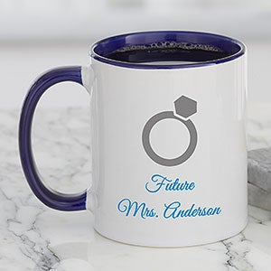 Choose your Icon Personalized Wedding Coffee Mug 11 oz.- Blue - 27309-BL