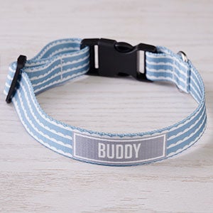 Pattern Play Personalized Dog Collar - Large/X-Large - 27310-L