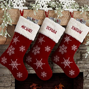 Winter Wonderland Personalized Christmas Stocking - 28068