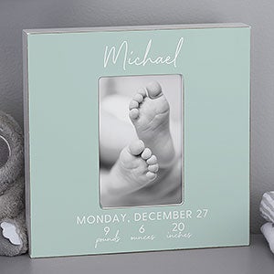 Simple and Sweet Baby Personalized 4x6 Box Frame- Vertical - 28421-BV
