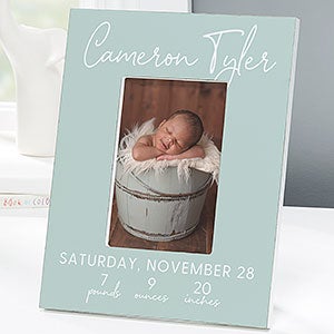 Simple and Sweet Baby Personalized 4x6 Tabletop Frame- Vertical - 28421-V