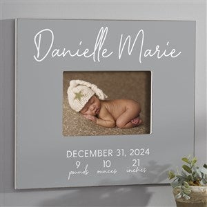 Simple and Sweet Baby Personalized 5x7 Wall Frame- Horizontal - 28421-WH