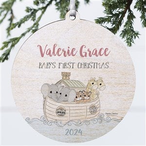 Precious Moments® Noah's Ark Baby Girl Christmas Ornament-3.75