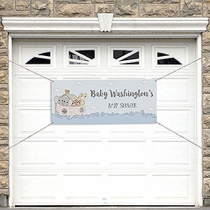 Precious Moments® Noah's Ark Personalized Baby Shower Banner - 20x48 - 28624-S