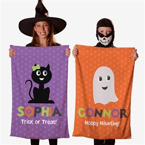 Halloween Character Personalized Pillowcase Treat Bag - 28652