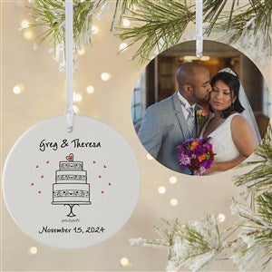Wedding Celebration philoSophie's® Personalized Ornament- 3.75