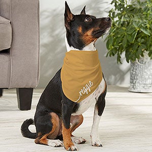 Script Name Personalized Dog Bandana - Medium - 29308-M