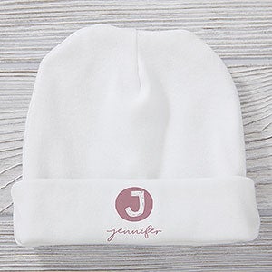 Youthful Name For Her Personalized Baby Hat - 29538-H