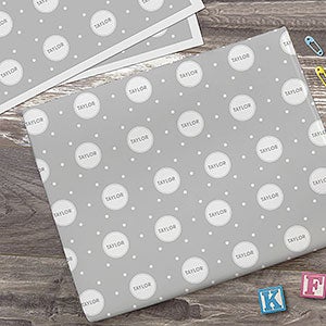 Simple & Sweet Personalized Wrapping Paper Sheets - Set of 3 - 29695-S