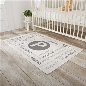 Youthful Name Personalized Nursery Area Rug- 2.5’ x 4’ - 30366-S