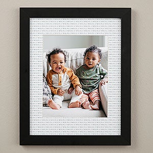 Write Your Own Personalized Matted Frame - 11x14 Vertical - 30805V-11x14