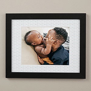 Write Your Own Personalized Matted Frame - 11x14 Horizontal - 30805H-11x14