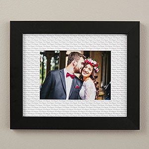 Write Your Own Personalized Matted Frame - 8x10 Horizontal - 30805H-8x10