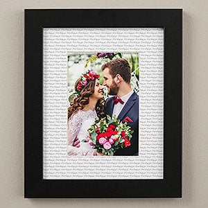 Write Your Own Personalized Matted Frame- 8x10 Vertical - 30805V-8x10