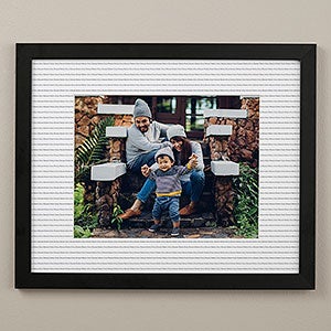 Write Your Own Personalized Matted Frame- 16x20 Horizontal - 30805H-16x20