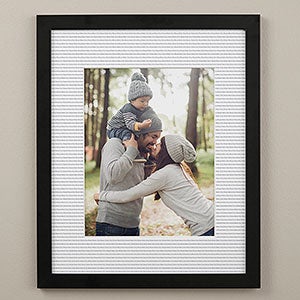 Write Your Own Personalized Matted Frame- 16x20 Vertical - 30805V-16x20