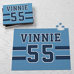 Sports Jersey Personalized Puzzle- 500 Pieces - 30847-500