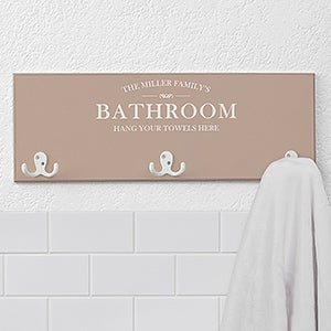 Family Market Personalized Towel Hook - 31246