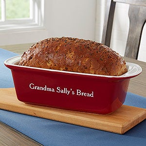 Personalized Classic Loaf Pan- Red - 31334R-L