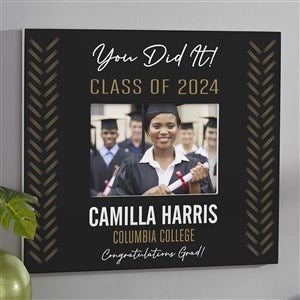 All About The Grad Personalized Frame-5x7 Horizontal Wall - 31370-WH