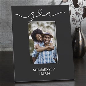 Drawn Together By Love Personalized Frame- 4x6 Vertical Tabletop - 31491-TV