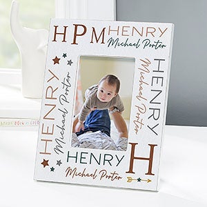 Star Struck Baby Boy Personalized 4x6 Tabletop Frame - Vertical - 31983-TV
