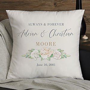 Floral Anniversary  Personalized 18