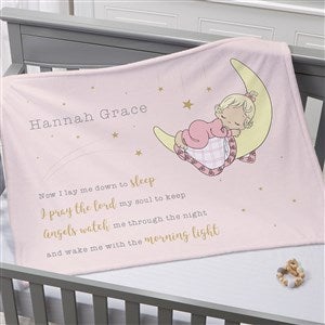 Precious Moments® Bedtime Personalized Baby Girl 30x40 Fleece Blanket - 32609-SF