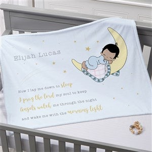 Precious Moments® Bedtime Personalized Baby Boy 30x40 Fleece Blanket - 32610-SF