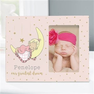 Precious Moments® New Baby Girl Personalized Frame - 32613