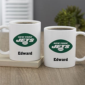 NFL New York Jets  Personalized Coffee Mug 11 oz.- White - 32957-S