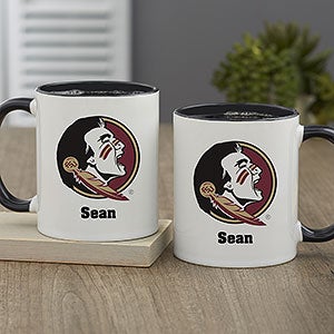 NCAA Florida State Seminoles Personalized Coffee Mug 11oz. - Black - 33047-B