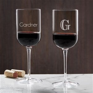 Classic Personalized Luigi Bormioli® Sublime 13.5 oz Red Wine Glass - 33277